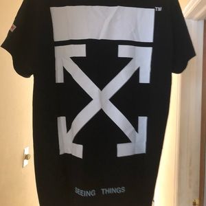 Off-white seeing things tee